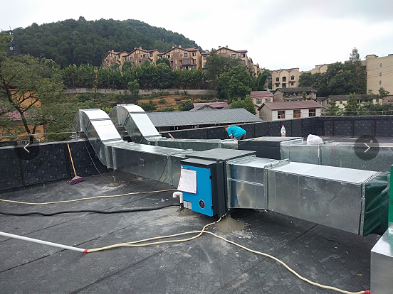 重慶廚房排煙設備實例展示-排煙工程